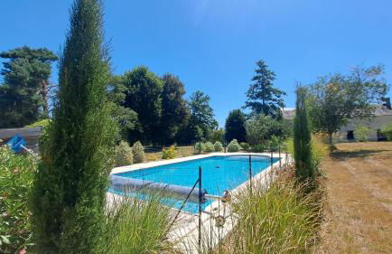 Belle demeure avec piscine à Bourgueuil 5 ch/10 p - Foto 45