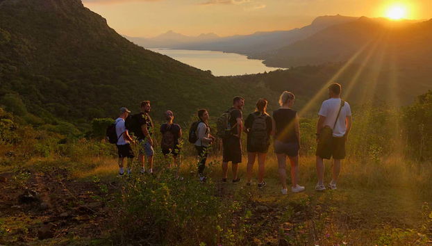 Lever de soleil sur le Morne Brabant