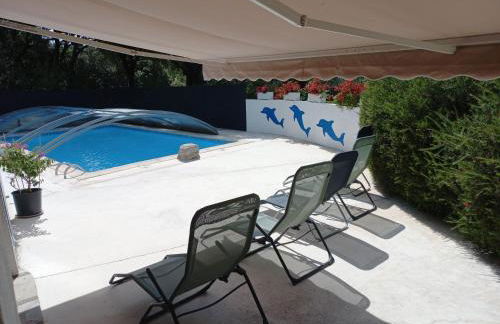 GITES de Plos Appart CHALET PISCINE SPA - Foto 6