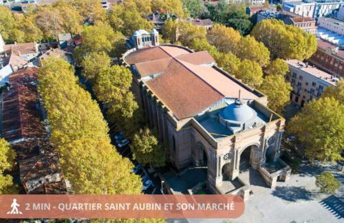 T2 Havre paix Centre ville Toulouse - St Georges - Bureau Wifi - Climatisé - MÉTRO 5min - Foto 15