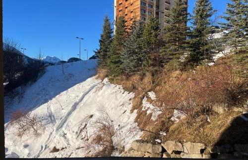 Joli appart 4 personnes au pied des pistes balcon - Foto 42