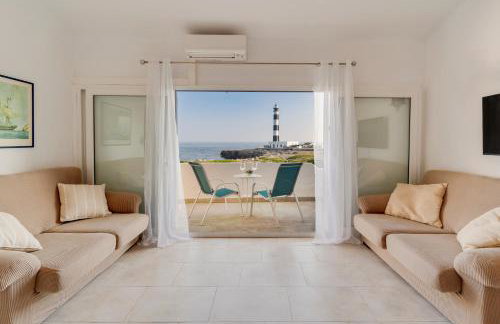 Vista Faro-Apartamento con balcón que mira al mar - Foto 11