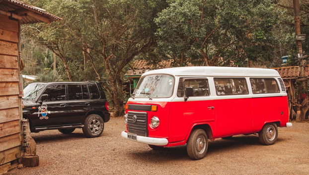 Viaggeremo a bordo di un furgone Volkswagen