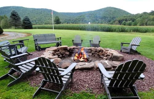 Upscale Rustic Cabin Surrounded by Spacious Pennsylvania Countryside near Pine Creek Gorge - Foto 16