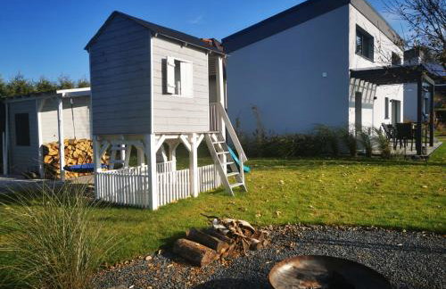 Przystań Dobrej Energii, domki całoroczne z gorącą balią z hydromasażem - Foto 38