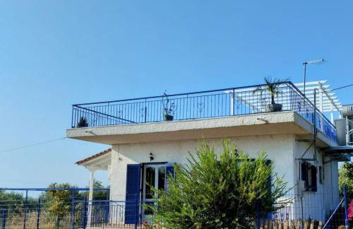 VILLA BLUE COCOON - Chrani Messinia Peloponnese- Rooftop sea view 550 m from beach next to Kalamata Koroni Costa Navarino - Foto 8