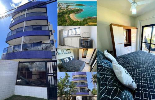 Dois quartos com ar a 190 m de praia Paradisíaca - Foto 1