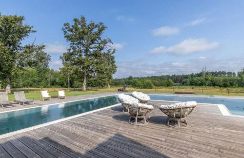 Villa avec piscine en forêt, 2H Paris, 6 Chambres - Foto 28