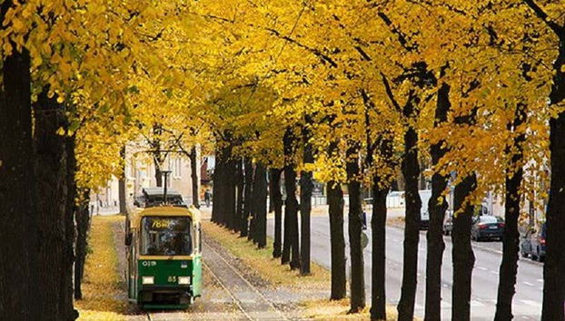 Discovering Helsinki by public transport