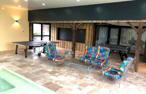 Chalet authentique à Clermont-Créans avec piscine partagée - Photo 47