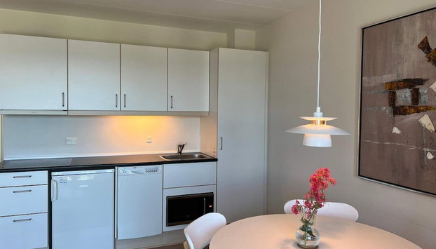 4 Person Holiday Home in Gudhjem - Foto 5, Cocina privada