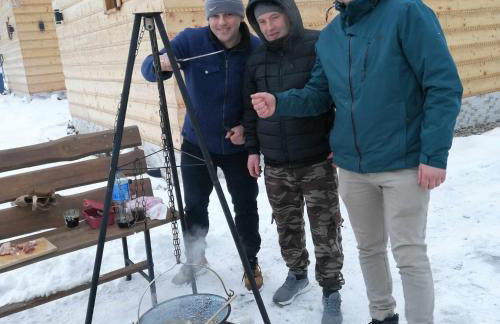 Domki nad rzeką w Komańczy - Foto 13