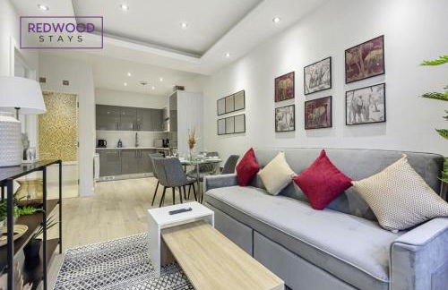 1 Bed 1 Bath, Modern Town Center Apartment, Netflix By Redwood Stays - Foto 61