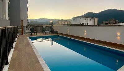 Ap no centro piscina e churras - Foto 3