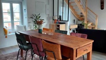 Duplex spacieux avec terrasse, idéal familles & télétravail, proche plages & centre ville - Foto 2