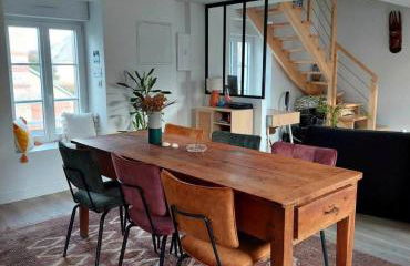 Duplex spacieux avec terrasse, idéal familles & télétravail, proche plages & centre ville - Foto 2