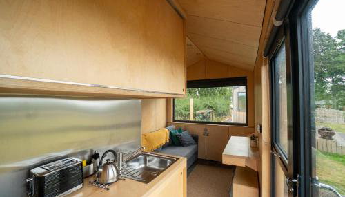 Beautiful cabins in Shaftesbury Dorset countryside - Foto 4, stove