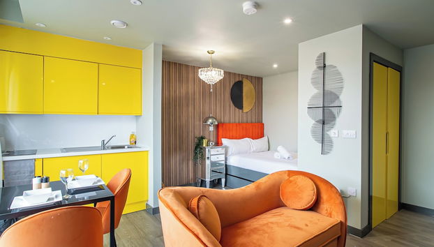 Sheffield City Escape - Modern Apartment - Foto 4, Habitación