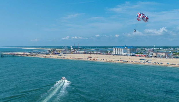 Parachute ascensionnel à Ocean City
