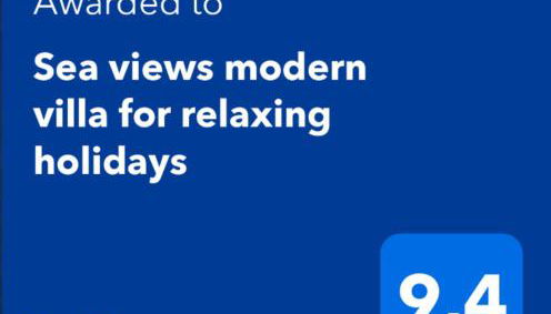 Sea views modern villa for relaxing holidays - Foto 2