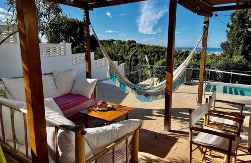 House with swimming pool and amazing sea and mountain views in Montgó, Denia - Photo 33