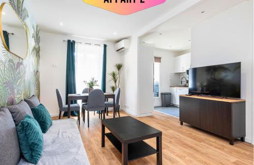 CASA REINE JEANNE- ideal groups & family -CENTRAL near train station - PARKING - New&CONFORT-AC - Foto 44