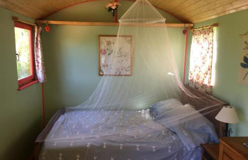 Rosa the Cosy Cabin - Gypsy Wagon - Shepherds Hut, RIVER VIEWS Off-grid eco living - Foto 33