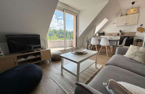 Appartement cosy pour 4 personnes au cœur de la Forêt-Fouesnant - FR-1-481-179 - Foto 8