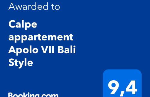 Calpe appartement Apolo VII Bali Style - Photo 2