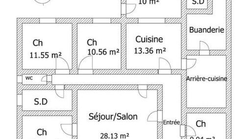 Maison rénovée avec grand jardin, proche des Sables-d'Olonne, 4 chambres, terrasse et Wifi - FR-1-426-187 - Foto 3