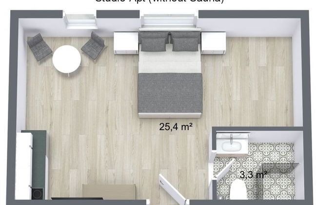 Zollikof Aparts - Sauna & Studioapartments - Foto 39