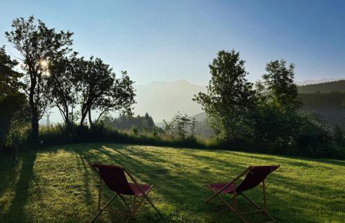 Domaine Les 4 Vents, élégant gîte privé 4 suites vue montagne pour 2 à 8 personnes au cœur de 12 hectares de nature - Foto 18