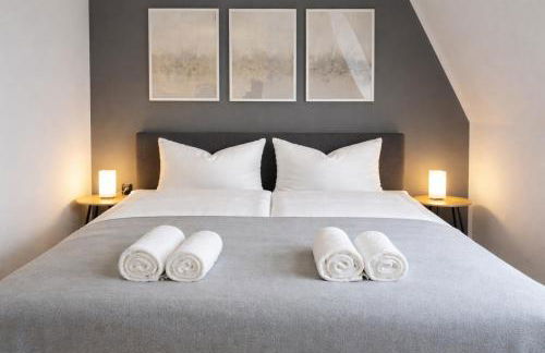 RAHA Apartments - Modernes Studio-Apartment - HBF - Privat Parkplatz - Foto 1