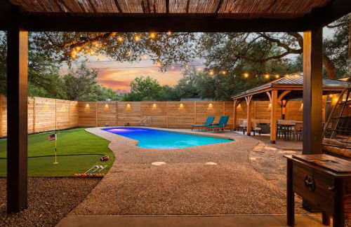 Lone Star Luxe - Heated Pool - Game room - Mini-Golf & Bar - Foto 42