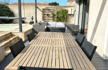 Charmante villa au brusc avec piscine à 10min à pied de la mer - Foto 13