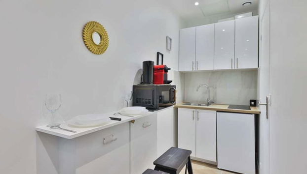 Comfortable Studio - 2P - Porte Saint-martin - Foto 2, Cocina privada