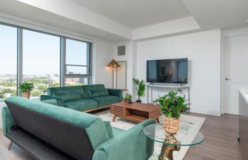 Central Square 3BR Condo with Downtown View Gym and Parking - Foto 24