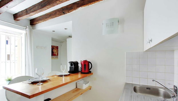 Cosy Studio 2P - Rue Mouffetard - Foto 2, Cocina privada