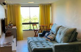 Apartamento espetacular na MELHOR praia da Bahia, GUARAJUBA é uma das únicas praias com selo azul do Brasil -Luxo, lazer, diversão e tranquilidade! Projetado para que você tenha a melhor experiência em hospedagem - Condominio tipo resort, o mais procurado - Foto 36