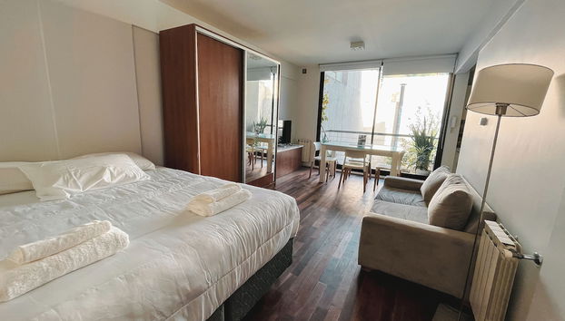 RentUp-Funcional mono con balcón Palermo - Foto 4, Habitación