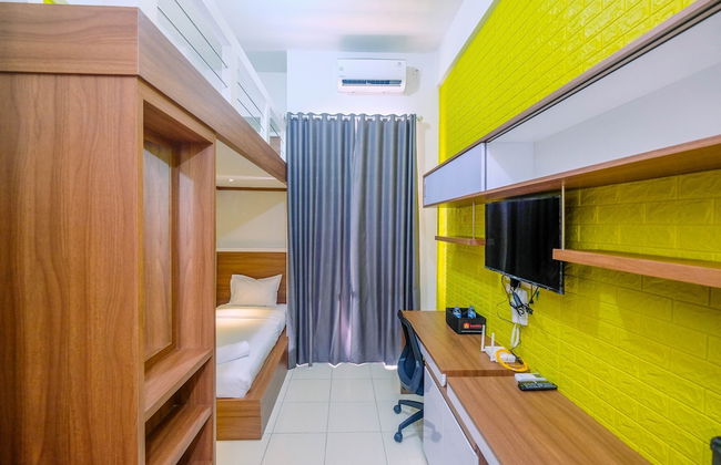 Cozy Studio with Bunk Bed at Dave Apartment near UI - Foto 23