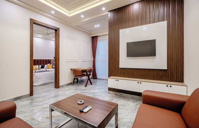 Lime Tree 1BHK Service Apartment Gurgaon - Foto 21
