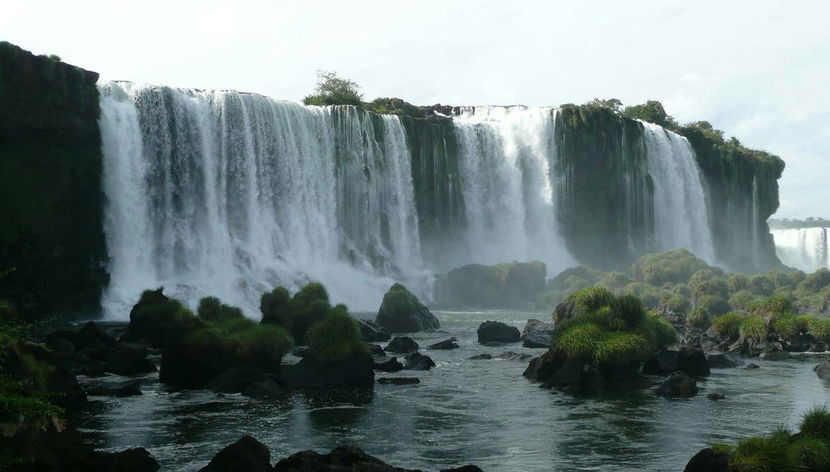 Cataratas en la parte brasileña