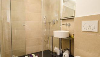 Feriendomizil "Zum Grauen Wolf" - Exklusive Ferienwohnungen im Herzen der Insel Lindau - Foto 4, towels, Shower