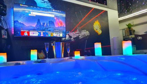 GALAXY SPA-4 Pers-Jacuzzi-Insolite-Parking-Jardin-Clim-Colmar - Foto 4