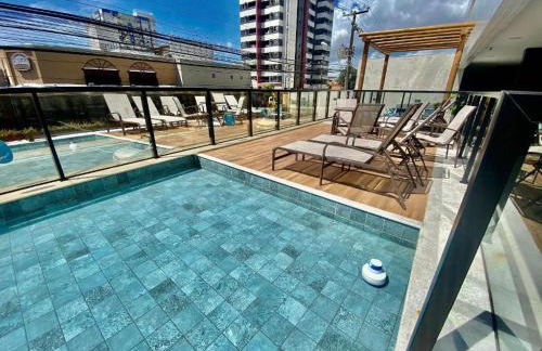 Apto Corais do Mar 290m Praia Jatiuca - Foto 16