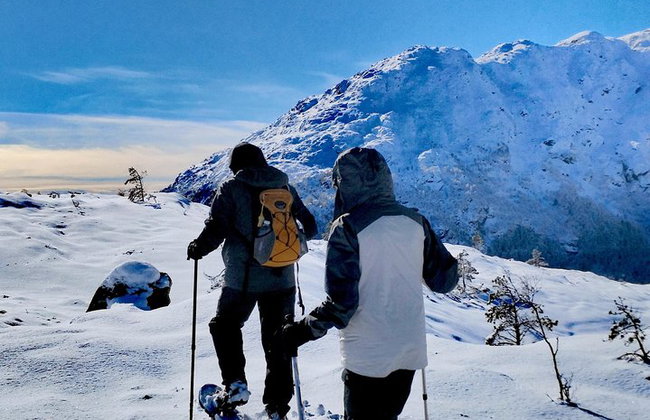 Schneeschuhwandern in Bergen - Öffentliche Tour - Foto 11