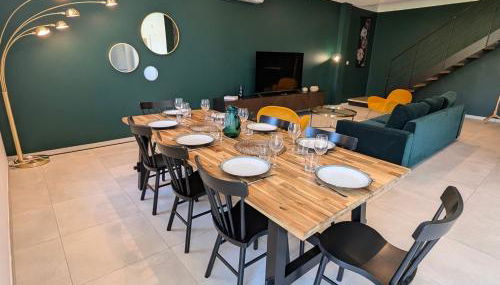 ColorChic 3 étoiles - Parking Privé Terrasse Clim - 120m2 Plein centre - Foto 4