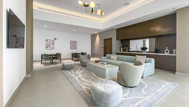 Zona de estar del vestíbulo