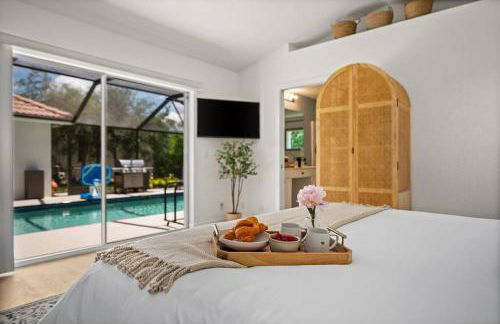 Tranquil Beachy Boho Pool home, 5mi beach, 4 Bedroom 3 Bath - Foto 29